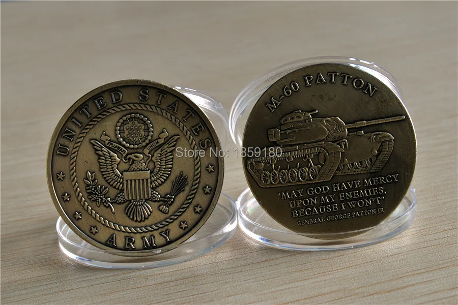 USA ARMY M-60 PATTON TANK CHALLENGE COIN (9).JPG