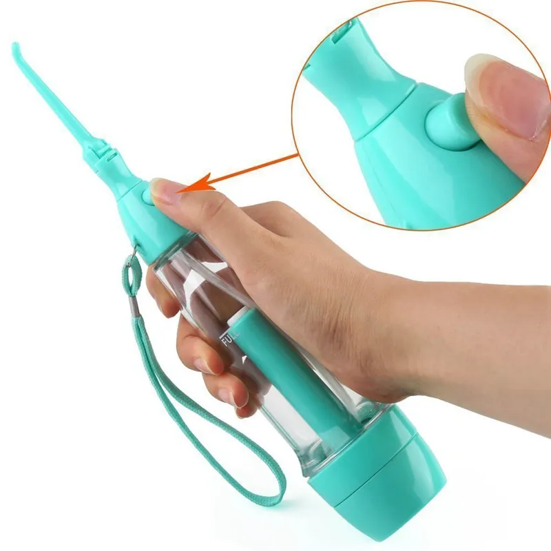 Original Portable Power Floss Water Jet Dental Flosser Deep Whiten