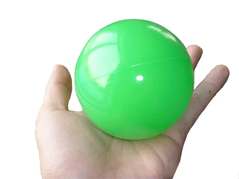 100 шт./лот, экологичный Океанский шар, красочный мяч, мягкий пластиковый Океанский шар, Забавная детская игрушка для плавания, бассейн для детей