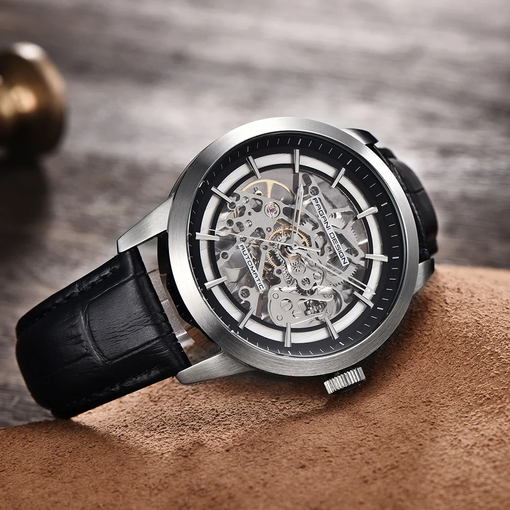 【楽ギフ_包装】 | Watch Wrist Skeleton Men's Pagani Pagani Men's Design 3針（時、分、秒）
