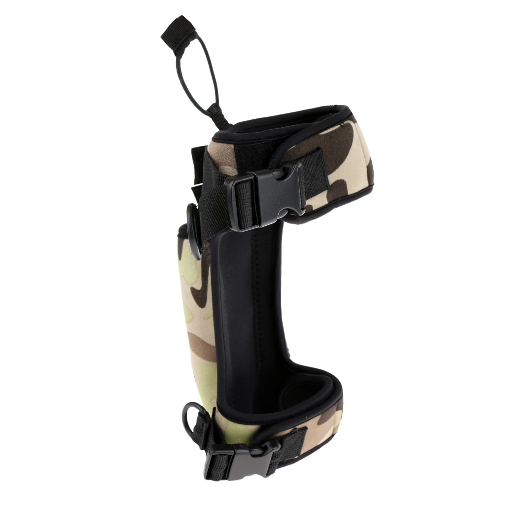 Perfeclan Camouflage Tech Dive Handy Tools Sheath Holder Diving Accessories Scuba Gear Leg Wrap