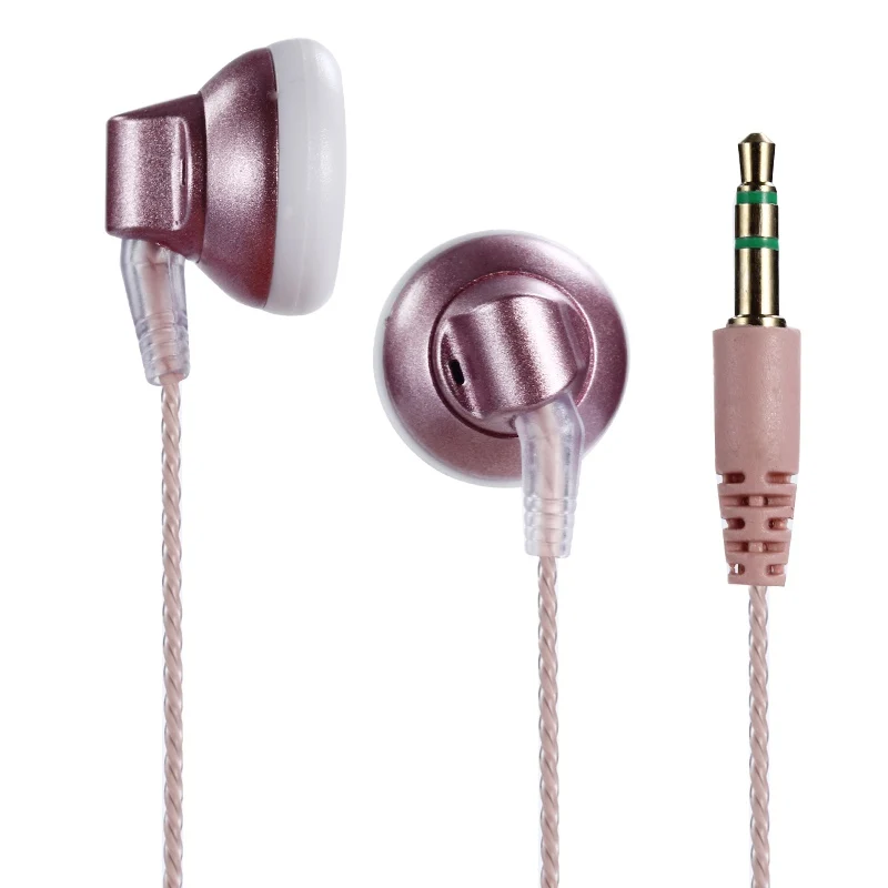 Colorful Portable In Ear Wired Earphone For Iphone Xiaomi Mobile Phone 3.5mm MP3/mp4 Roping Stereo Earphones