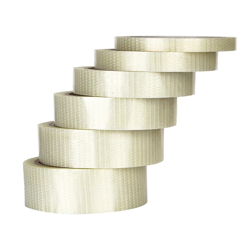 

Glass Fiber Tape Transparent Mesh Fiber Tape Width 10/15/20/25/30/35 Mm Length 20 M Strong Single-sided Tape