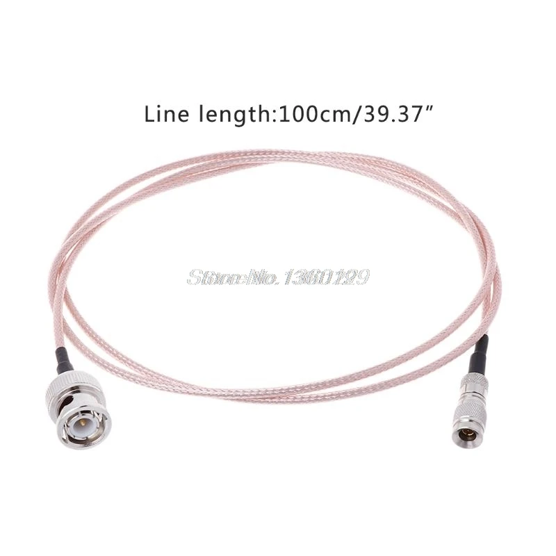 DIN 1.0/2.3 Mini BNC To BNC Male Connector Cable RF RG179 HD SDI 75ohm