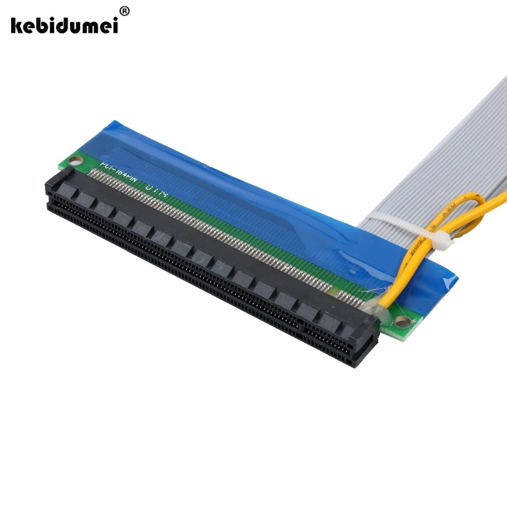 

Molex Power PCI-E Riser 1X to 16X Extension Cable Flexible PCI Express Riser Card Extender Adapter Converter for Bitcoin Miner