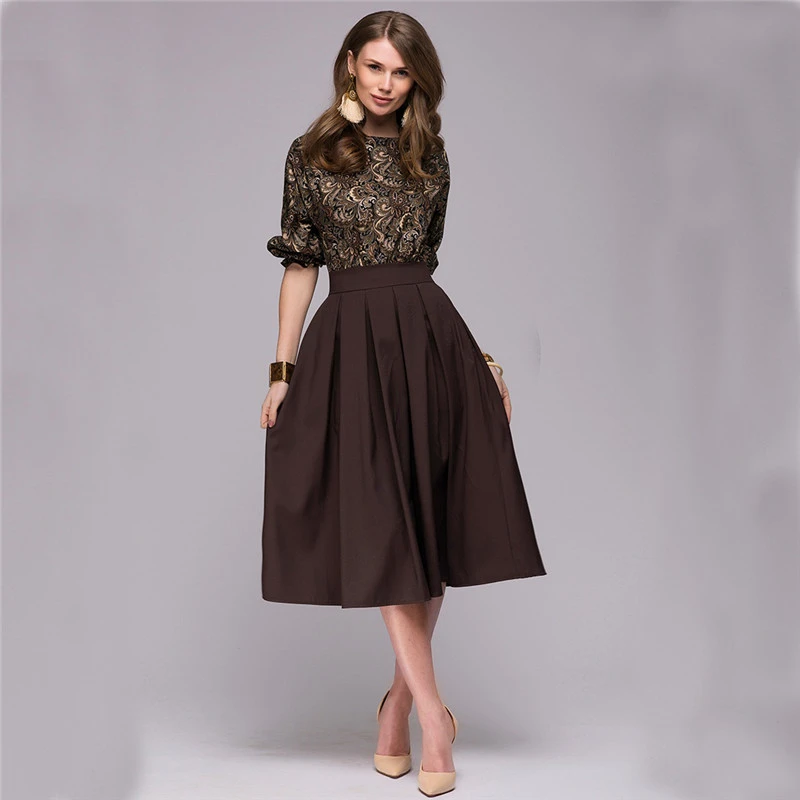 Vestidos para mujer nueva llegada 2018 verano moda vestido de fiesta primavera Casual elegante Midi vestidos más tamaño|fashion women dress|women dresswomen fashion - AliExpress