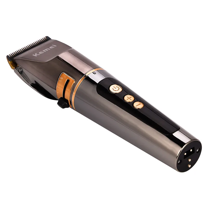 

kemei Rechargeable Clipper Shaving Machine Hair Trimmer Professional Hair Cutting Beard ELectric Razor Barber Hair Cutter Tool