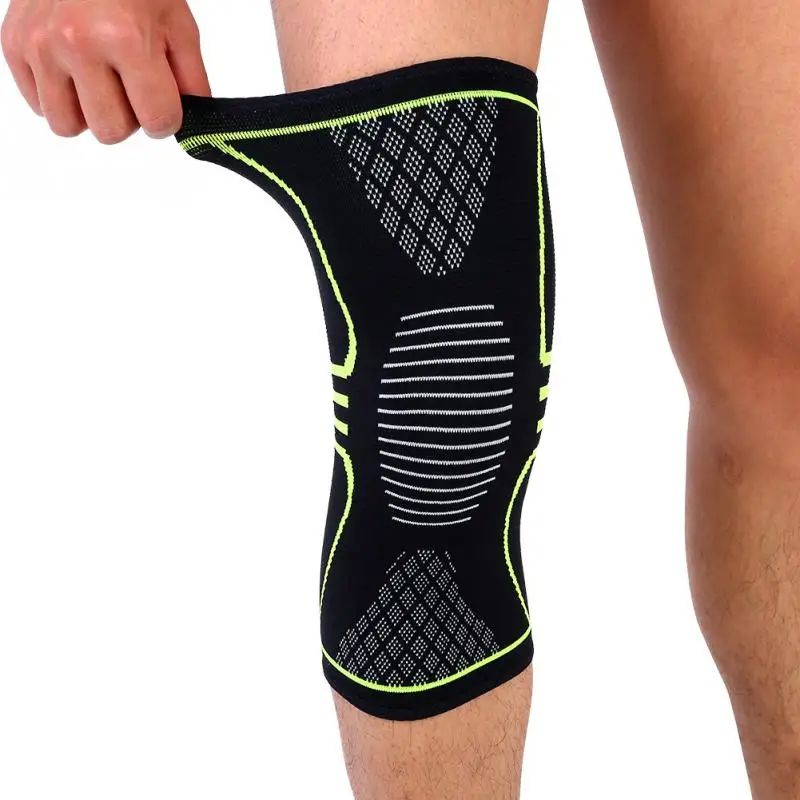 

Posture Corrector knee Brace Support Protection Breathable Weaving Sleeve Support for Running Climbing Nylon Knee Brace Pad