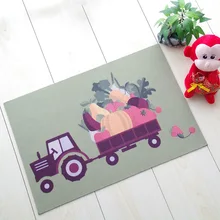 CAMMITEVER мультфильм фрукты овощи прихожая гостиная спальня Декоративная Ковровая зона ковер пол ванная комната ноги Йога игровой коврик