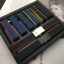 Нейлоновый ремешок для часов Breitling ремешок для NAVITIMER WORLD Avenger/navitimer ремень 22 мм Пряжка Черный Желтый Красный инструменты