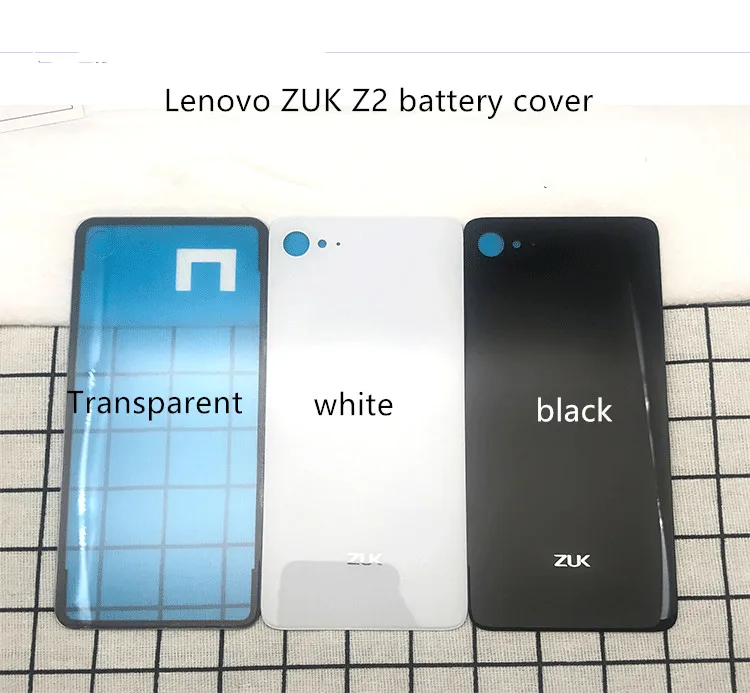 Официальная Задняя крышка батареи для Lenovo ZUK Z2 Оригинальный чехол из закаленного