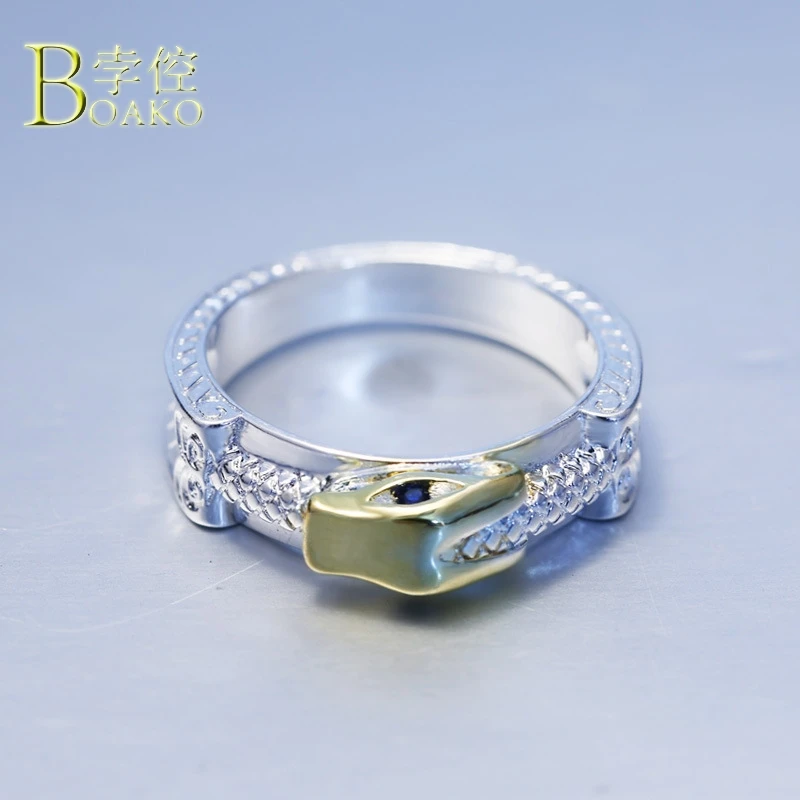 Женское Винтажное кольцо со змеиным принтом с жемчугом|Кольца для помолвки| |