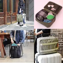 Новая сумка мода спортивная сумка Портативный путешествия цифровой электронный аксессуары чехол Зарядное устройство для хранения одежды LuggageBag