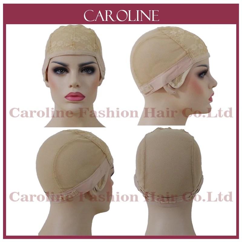 Glueless Lace Wig Cap For Making Wigs With Adjustable Straps Weaving