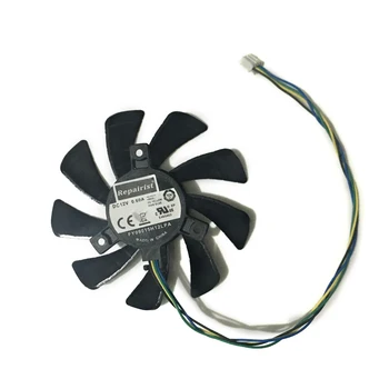 

HD 6790 HD6870 GTX 460/560 GPU VGA Cooler Fan For ASUS HD6790/6870 GTX460 GTX560 Video Graphics Card Cooling Replace