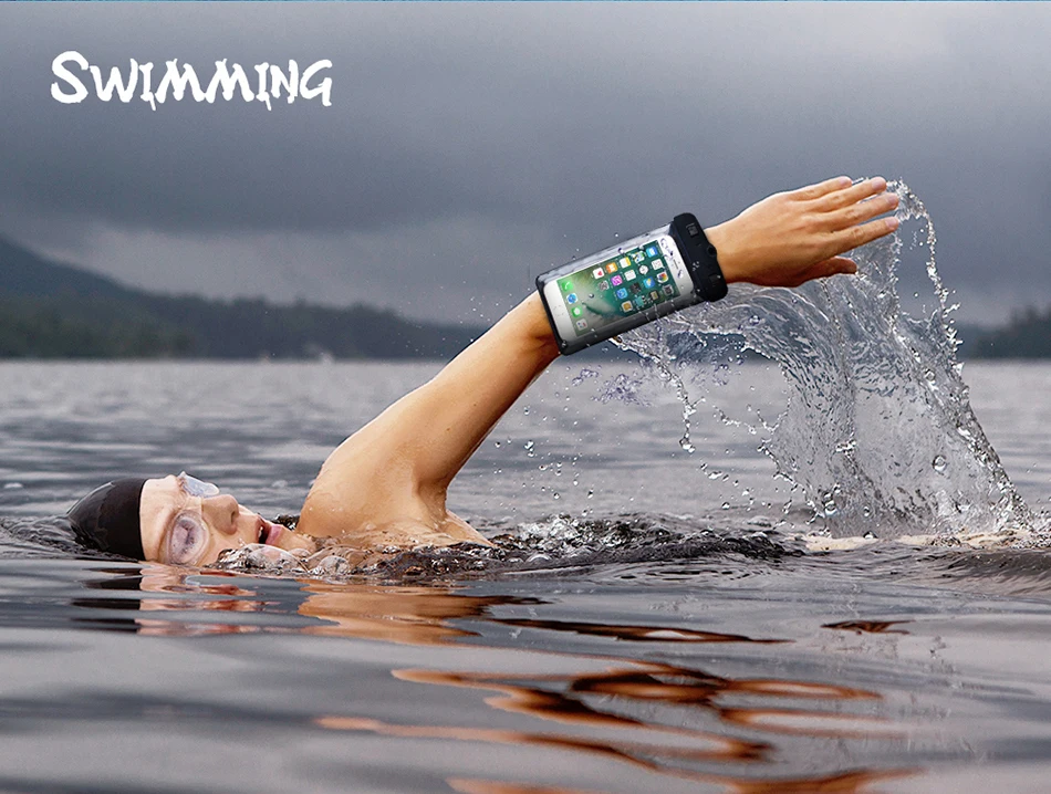 100% Waterproof Case For iPhone 6 7 6s Plus 5S SE Case (2)