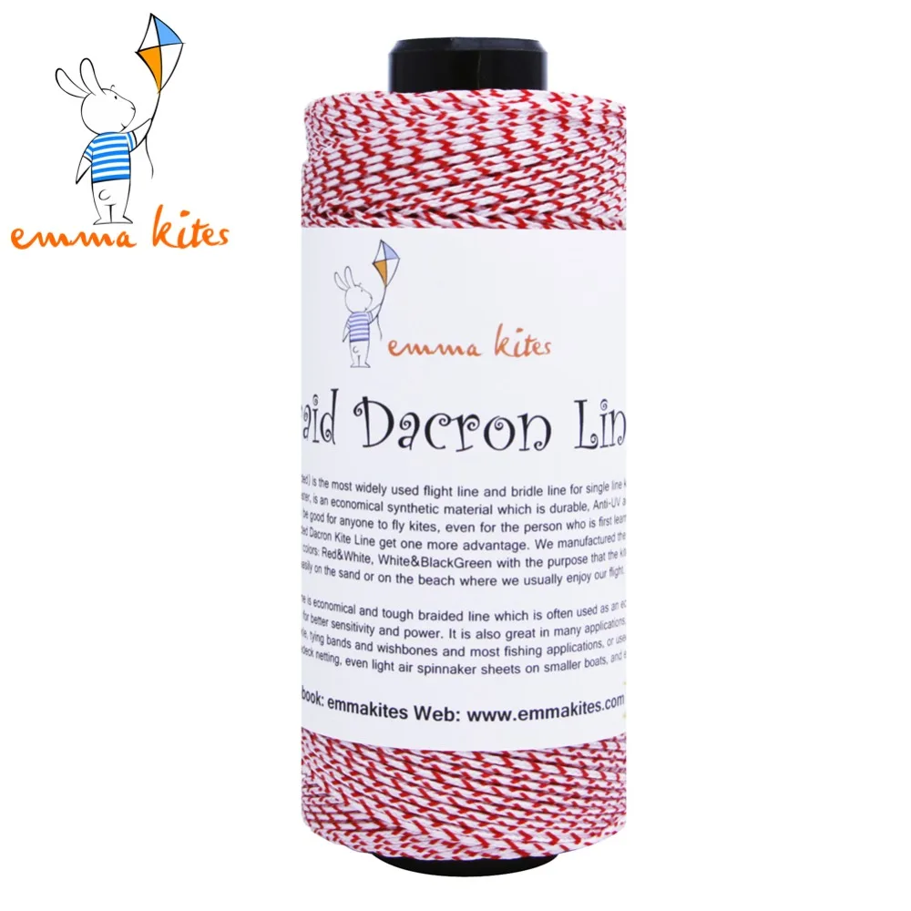200lb Braided Kite Line String for Single Line Kite Flying Dacron