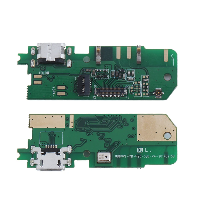 Alesser для Elephone P8 Кнопка громкости питания гибкий кабель громкий динамик USB плата наушник запасные части для Elephone P8 мобильный телефон - Цвет: USB Board