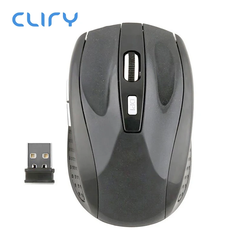 

Cliry Best Seller 2.4G Wireless Optical Mouse computer left Right handed USB mice nano receiver mini travel for Laptop Desktop