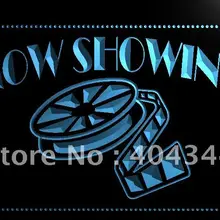 LB650-теперь показ фильмов кино светодиодный неоновый свет знак