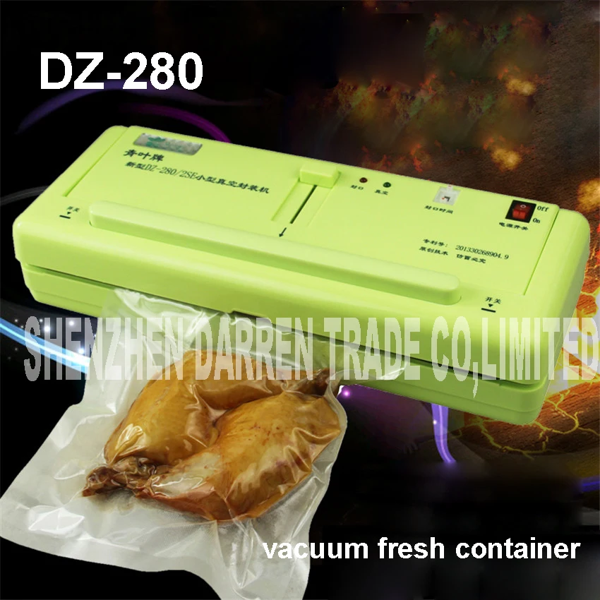 DZ 280/2SE household Food Vacuum Sealer packing Film Sealant Vacuum