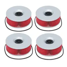 4 adet için yağ filtresi Yamaha XS750 XS850 XJ1100 XS1100 VMX1200 XVZ1200 motosiklet aksesuarı