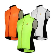 WOLFBIKE Водонепроницаемая Светоотражающая дышащая ветрозащитная одежда для велоспорта велосипедный жилет для велосипедистов без рукавов ветрозащитный для езды жилет