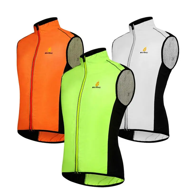WOLFBIKE Waterproof Reflective Breathable Windproof Cycling Clothing
