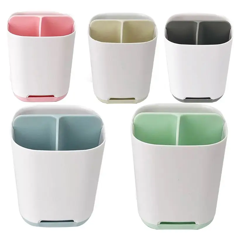 Toothbrush Storage Racks Toothpaste Waterproof Plastic Container