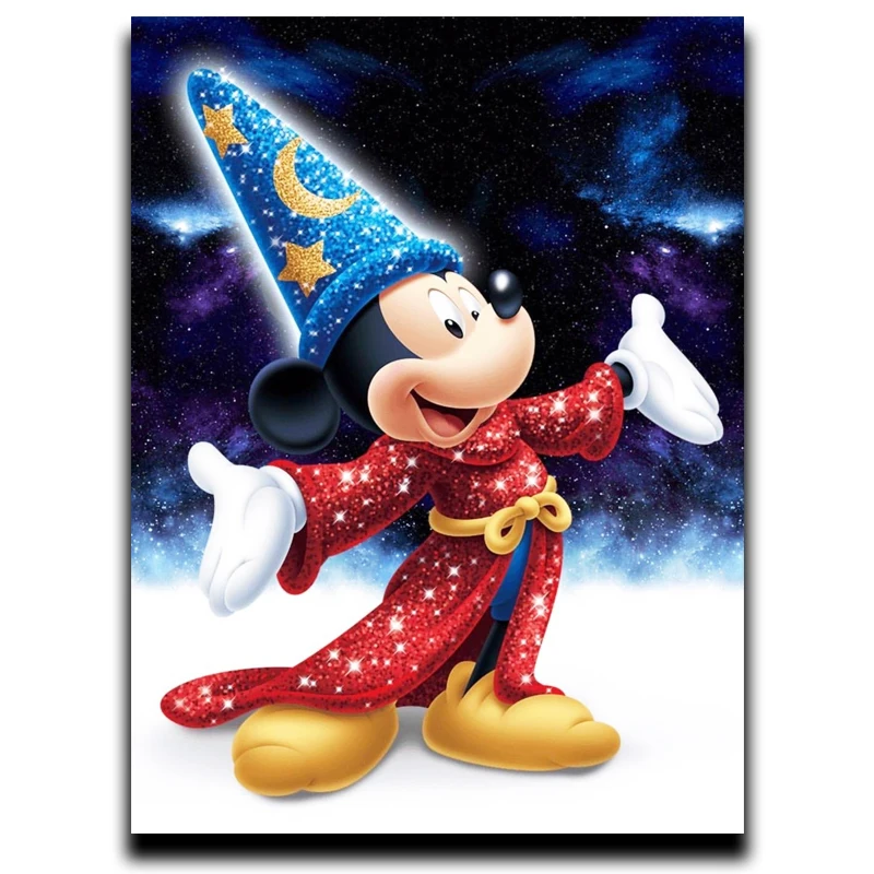 

Diamond painting Disney Diamond Paint Cross Stitch Embroidery Square Cartoon Anime Square & Round Diamond Mosaic Image Full