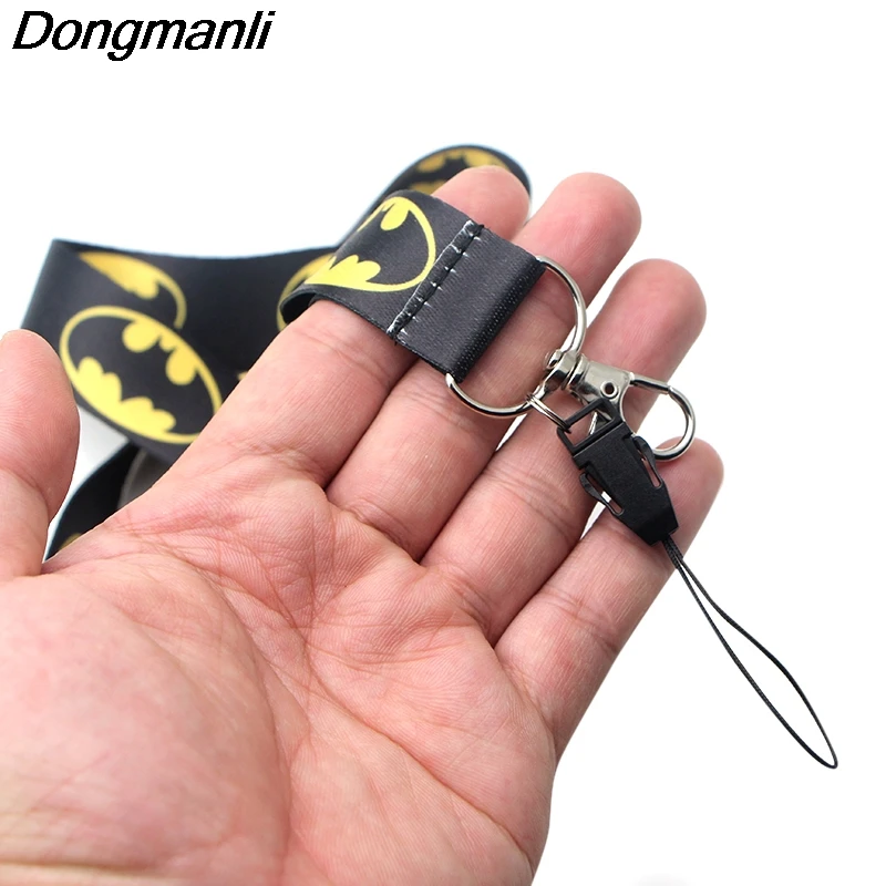 P3545 Dongmanli брелок на ремнях Id держатель значка ID карты Пропуск Тренажерный зал мобильный телефон USB держатель значка ключевой ремень