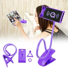 Multifunction Desk Mount Hand Stand Smart Phone Holder Rotating Support Bracket 4 Color to Chose for Iphone Samsung Huawei