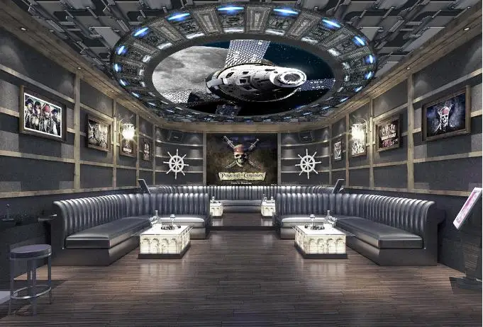 

3D Ceiling Murals Wallpaper spacecraft photo Wallpaper 3D Ceiling Wallpaper 3D Stereoscopic Decorative Paintings