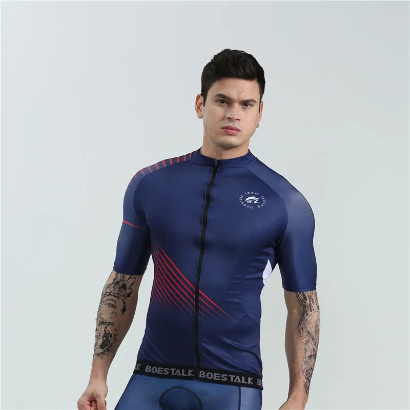 2019 BOESTALK bicycle jersey maillot ciclismo hombre men short sleeve high quality cycling shirt summer sports cycling clothing