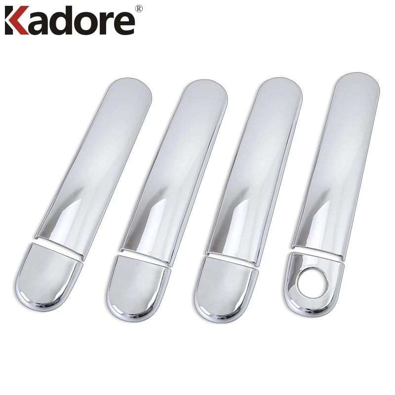 

For Volkswagen POLO 2008- 2013 ABS Chrome Door Handle Catch Cover Trim Garnish Protector Sticker Car Styling Accessories