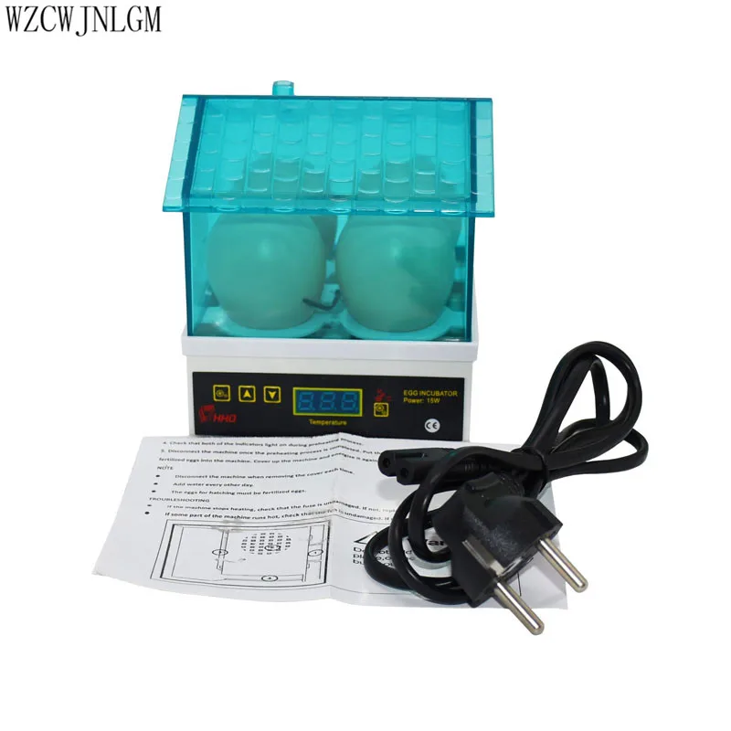 4 Egg Mini Electric Intelligent Automatic Egg Incubator Thermostat House Temperature Control For Chicken Duck Bird Quail Poultry 4 Egg Mini Electric Intelligent Automatic Egg Incubator Thermostat House Temperature Control For Chicken Duck Bird Quail Poultry