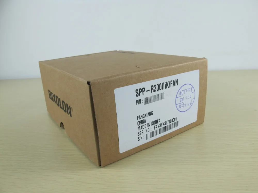 Оригинальный абсолютно новый Bixolon SPP R200IIiK/вентилятор 2 дюймовый мобильный чековый