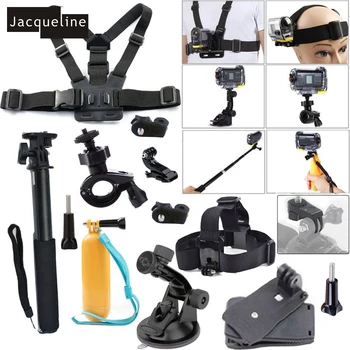 

Jacqueline for Accessories Kit Set for Sony Action Cam HDR AS20 AS200V AS30V AS15 AS100V AZ1 mini FDR-X1000V/W 4 k Action cam