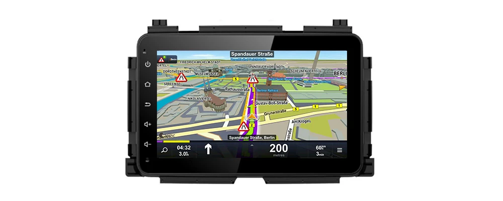 Best ZaiXi Auto Player GPS Navigation For Honda Vezel HR-V 2013~2019 Car Android Multimedia System Screen Radio Stereo 3