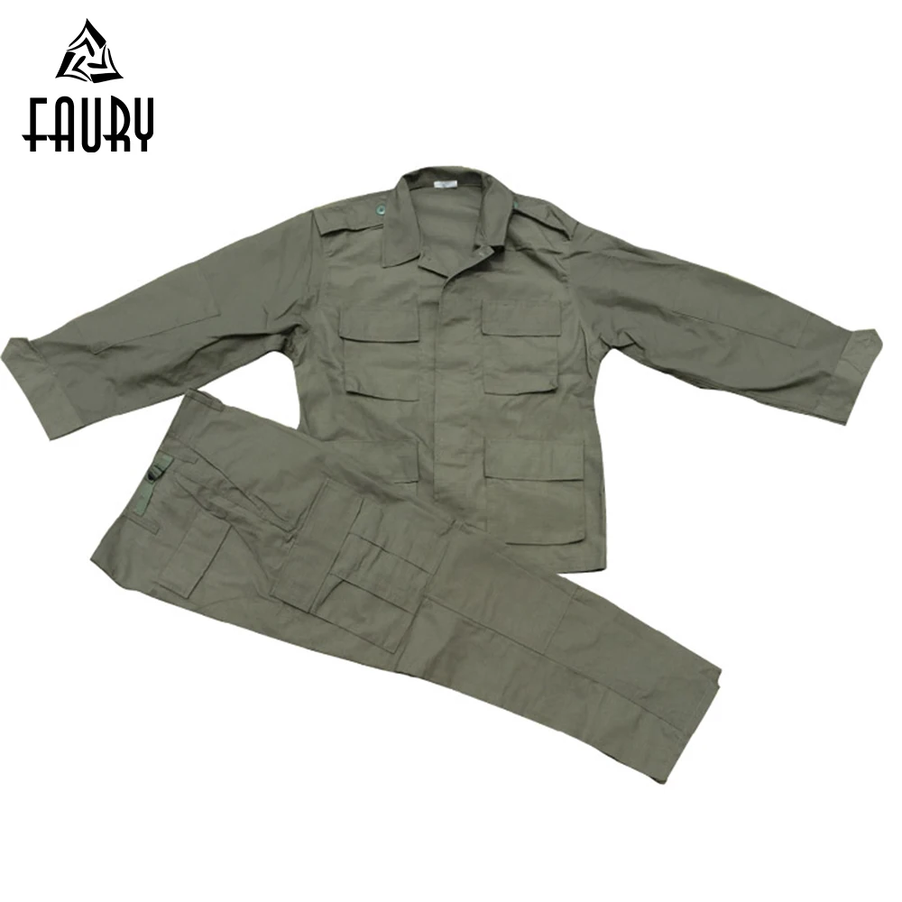 

TCU Style Army Green Outdoor Camouflage Uniform Tactical Military Uniform Combat Hunting Men's Jacket+Pants Set Hunting Clothes