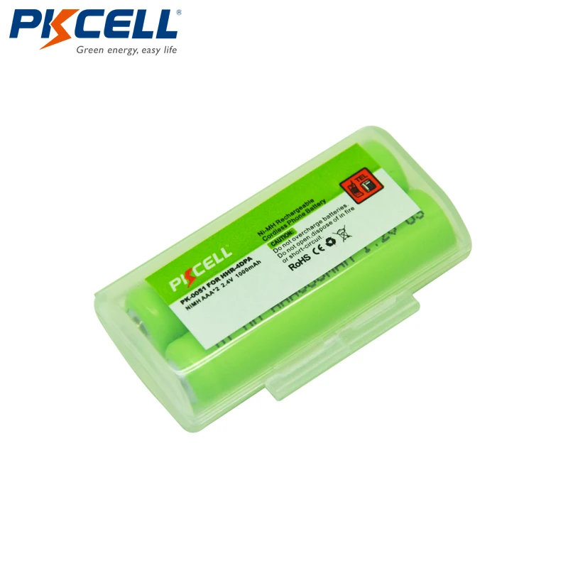 

2pcs/set Cordless Phone Battery NiMh AAA 1000mAh 1.2V for Panasonic HHR-4DPA HHR-65AAABU HHR-55AAABU N4DHYYY00004