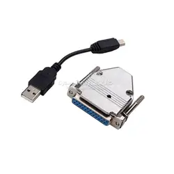 Мини-токарный станок USB параллельных адаптер USB ЧПУ контроллер для MACH3 LY-USB100 UC100