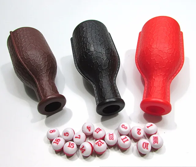 Billiard Game Kelly Pool Shaker Bottle with Standard Set 16 Numbered