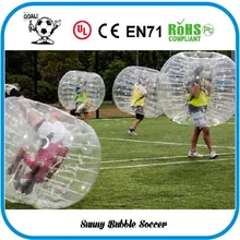 6 шт.(3Red+ 3 Blue+ 1 воздуходувка) 0,8 мм ПВХ 1,5 м воздушный надувной шар бампера спортивные мячи тела. зорбинг мяч для продажи, футбольный мяч Зорб