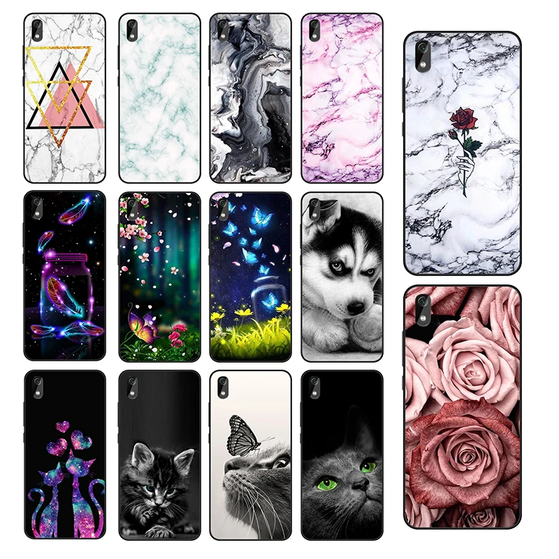 Black Silicone Redmi 7A Case 5.45" Bumper For Xiaomi Redmi 7A Capa Back Cover Phone Case Xiomi Redmi 7 A 7A Shockproof Coque