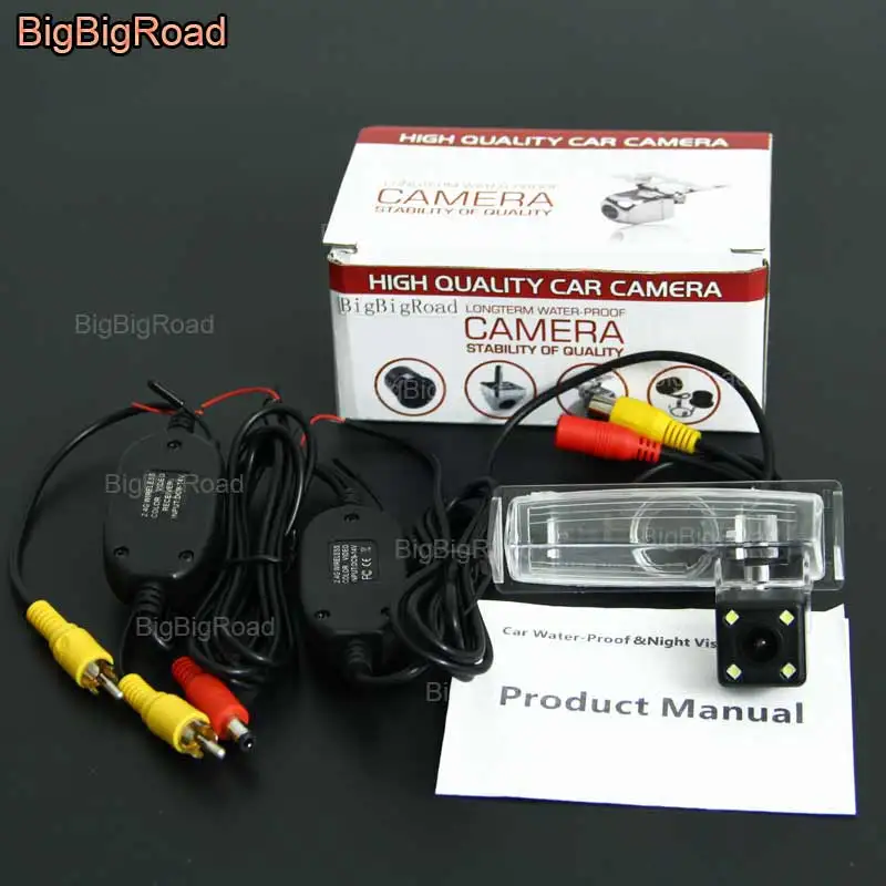 BigBigRoad для Lexus RX330 RX350 RX400h RX 330 350 400h 2004 2005 2006 2007 2008 2009 беспроводная камера заднего