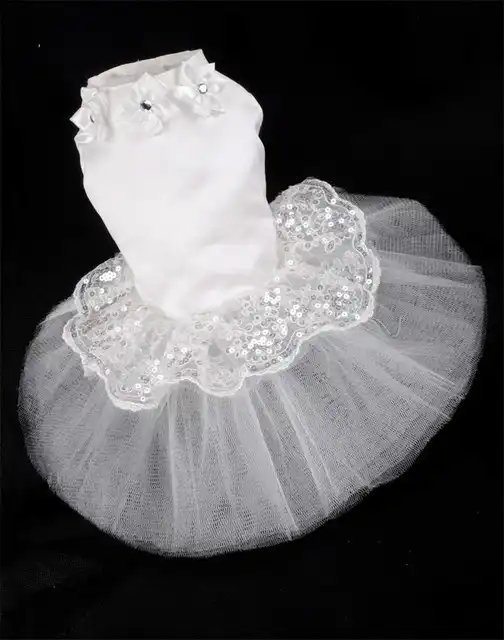 vestido de boda del perro ropa para mascotas gato del perrito