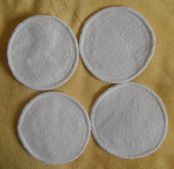 12PCS Reusable hemp Cotton Breast Pad Nursing Pads For Mum Washable Pregnant 12cm Breastfeeding pads