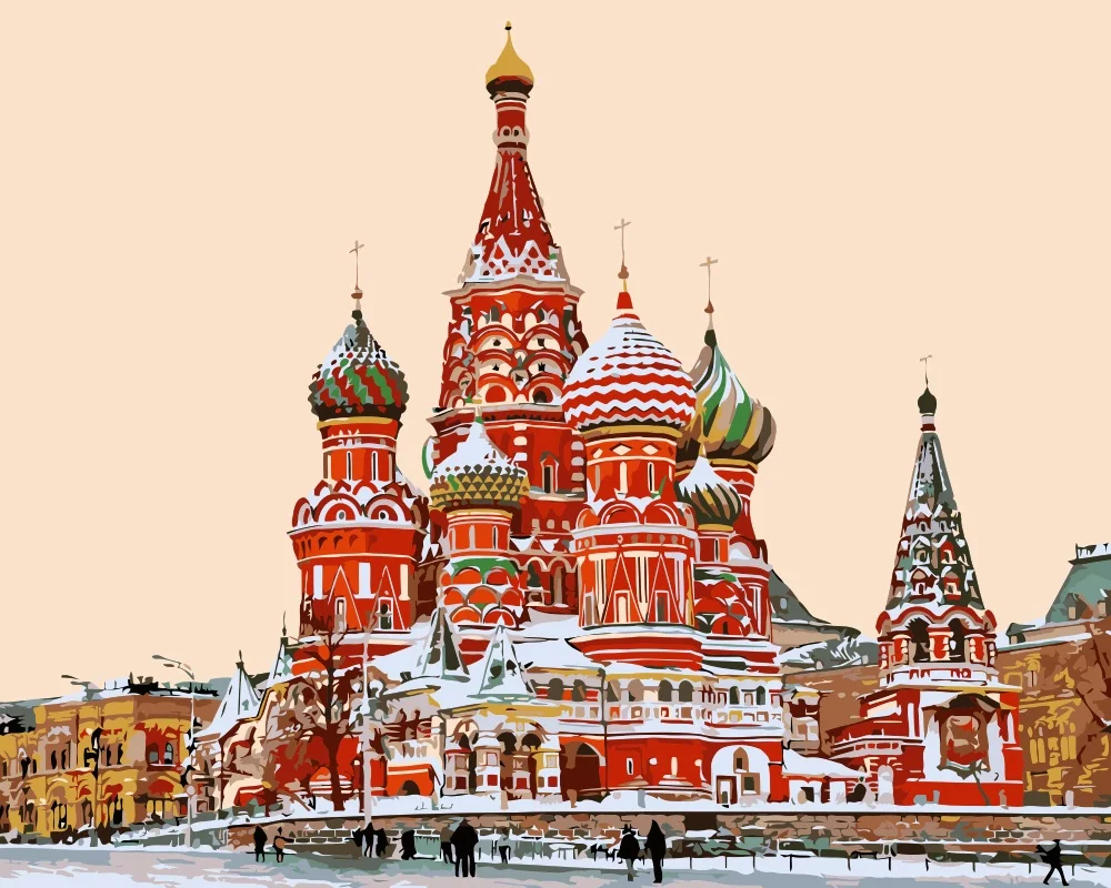 Mahuaf-i122 Сделай сам рисование по номерам красками холст распродажа для гостиной