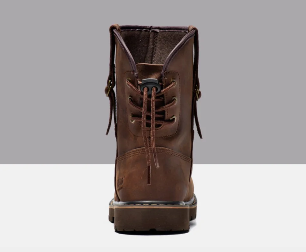 Fashion Cowboy British Style Boots- Genuine Cow Leather a4